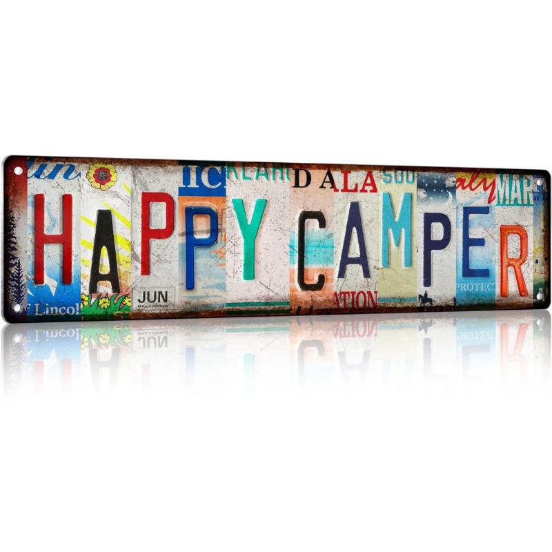 RV Interior Decor Wall Art Camping Accessories Travel Trailer Bedroom Decor Gift for Men Women Camper Must Haves