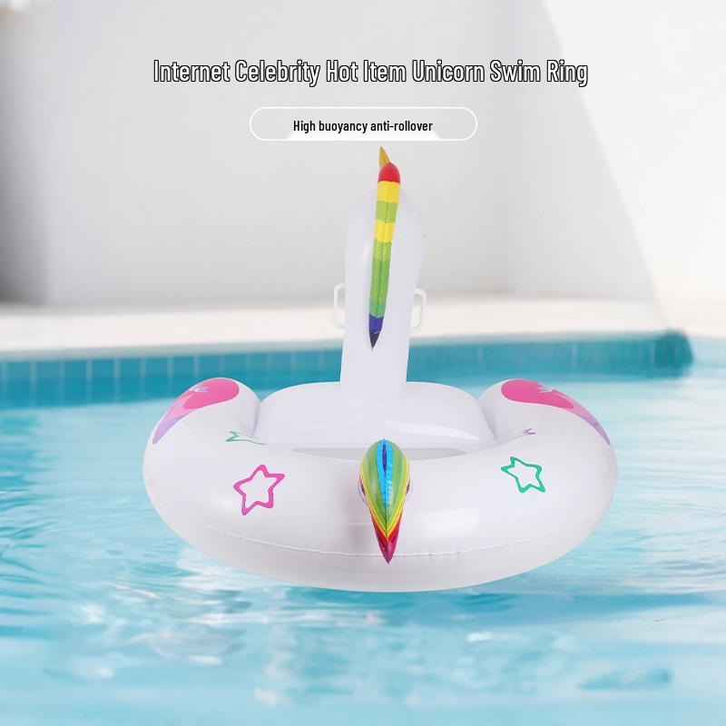 25th Anniversary Unicorn Inflatable Pool Float for Adults
