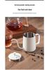Cafetera Portátil de Acero Inoxidable 304 de Boca Estrecha con Pico Largo para Control Pour-Over