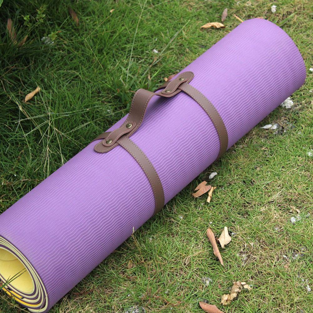 Belt With Handle Yoga Mat Strap Adjustable Blanket Holder Durable Blanket Carrying Strap