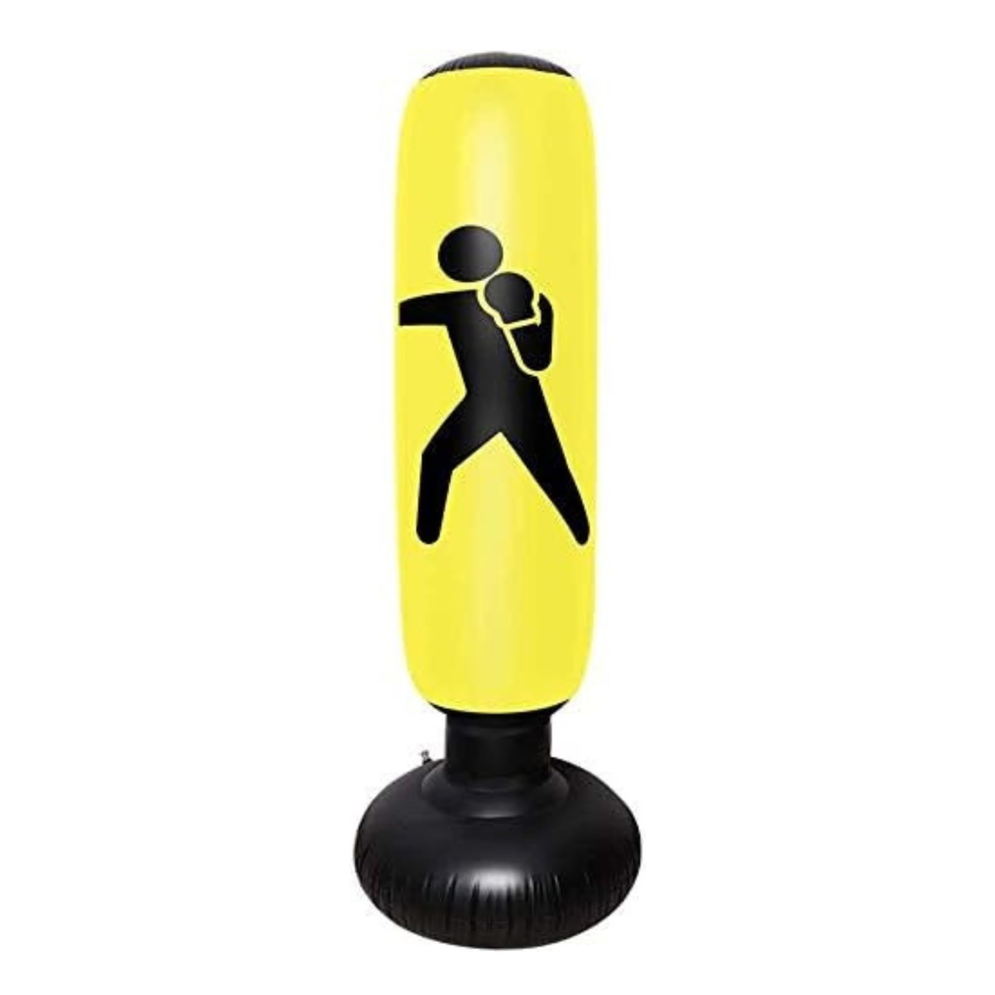 Freestanding Inflatable Boxing Punching Bag for Home Use - Boxing Air Punching Machine for Adults and Children - Stress Relief Bag - Indoor Exercise -