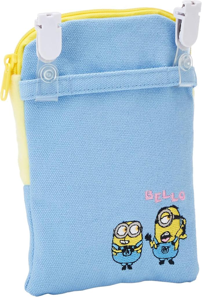 Marushin Mascot Pocket Minion Bob Character Entry Perfect for and Elementary Suitable for Boys and 4805050800 Pouch, Pouch, Supplies, Preschool,