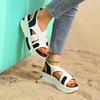 Fashion 2025Sandals Women Shoes Summer Soft Shoes Elegant  Shoes Wedge  Sandals Party Footwear  Sandal