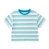 Dudu Family Kids' Cloud Striped Short-Sleeve T-Shirt