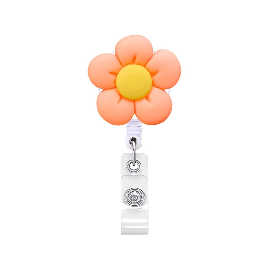 Badge Reel Badge Roulette Holder Retractable Id Pendant Id Holder Retractable Portagafetes Medical Badge HZ02