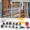 Copper Pipe Expander Tubing Flaring Tool Lever Type Tubing Expanding Tool Portable Manual Copper Aluminum Pipe Tube Expander Kit