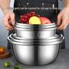 Miaoqiao Thickened 304 Stainless Steel Mixing Bowl