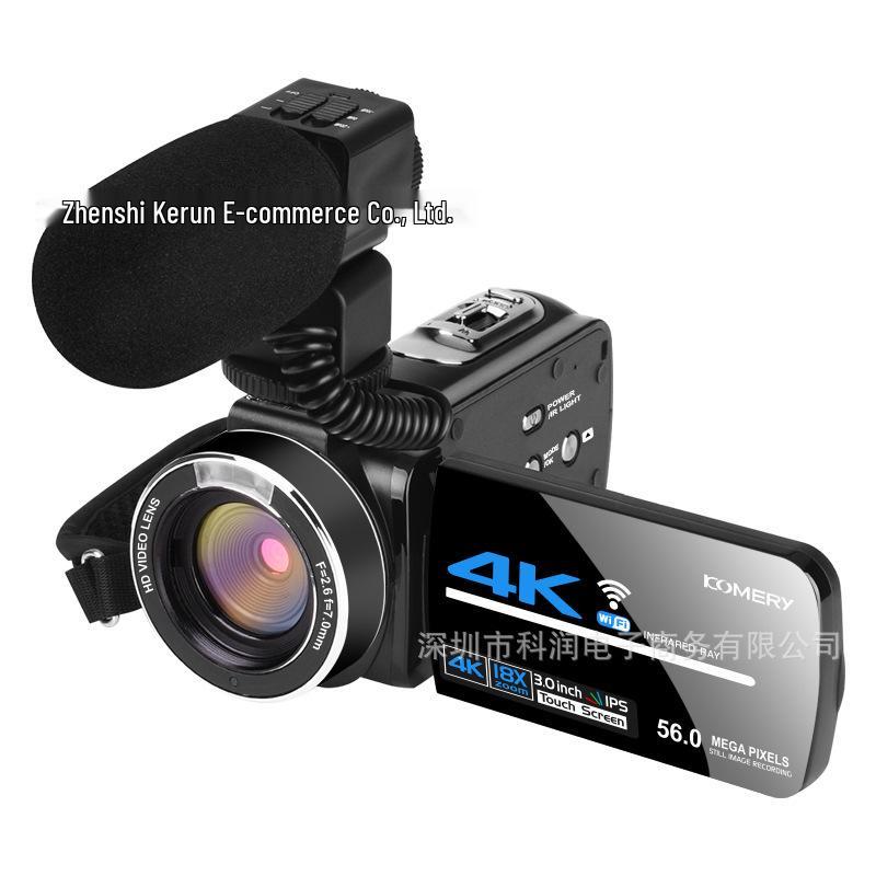 4K 56MP WiFi Digital Camcorder for Weddings & Live Broadcasts