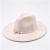 European and American fashion top hat new western cowboy hat men's and women's party jazz hat outdoor sun protection hat