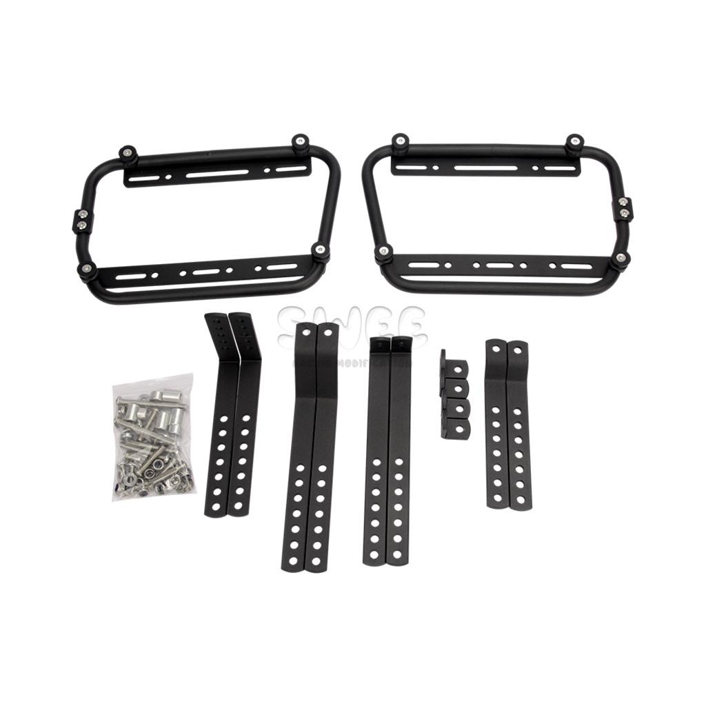 Motorcycles Side Box Bracket universal 28L 45L Modification parts Storage Bags Luggage Carrier Luggage Rack Sidebox Bag Brackets чёрный