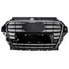 Front Bumper Grille Grill 8V3853651 Fit A3 S3 2013-2016 Chrome