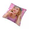 Pink Like Nastya Plaid Pillowcase Printing Polyester Cushion Cover Decorations Pillow Case Cover Home Zippered