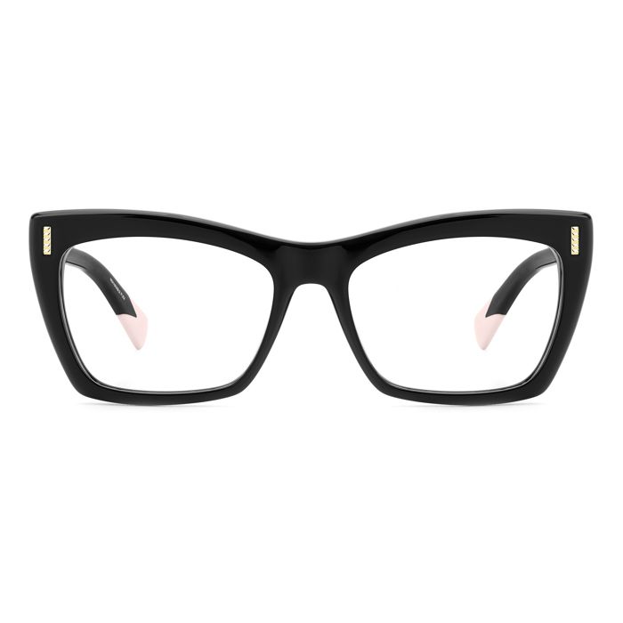Lunettes de Vue MISSONI MIS 0207 53/17/145 807 BLACK ACETATE FRAMES WOMAN MISSONI MIS 0207 BLACK Optical frames 53