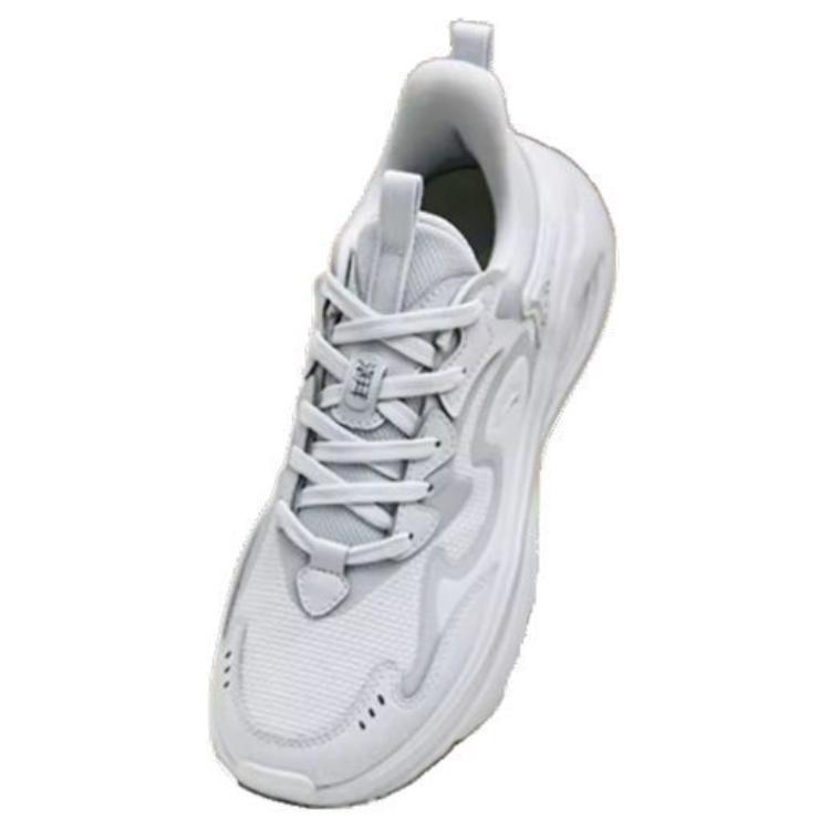 Anta Tide Worship 5.0 Simple Versatile Non-Slip Wear-Resistant Low-Top Lifestyle Casual Shoes Women sneaker Gray 122418840-4