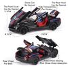 1:24 SLR Miniature Models Cars Toys Alloy Diecasting Doors Opened Vehicles with Light Music Supercar for Boys Birthday Gifts