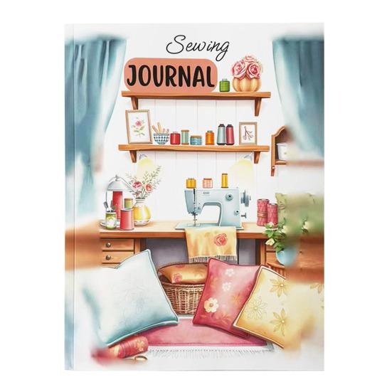 Sewing Project Journal Thick Paper Log Book for Daily Quilting & Stitching Records Personal Diary Project Notes Gift for Sewing Enthusiasts