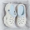 Summer Women Clogs Shoes Beach EVA Thick Bottom Sandals Fashion Comfortable Clogs Shoes Indoor Outdoor Ladies Hole Shoes