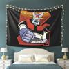 Mazinger Z Goldorak Actarus Grendizer Maske Wandteppich Wandbehang Ästhetische Heimdekoration Wandteppiche für Wohnzimmer Schlafzimmer