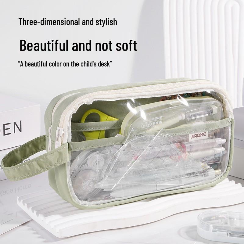 Stylish Five-Layer Pencil Case for Students - High Capacity Stationery Bag