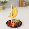 Household Fruit Basket with Hook Plastic Banana Hanging Rack  Keep Bananas Fresh