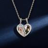 Jinao Heartbreak Memory Pendant: European & American DIY Photo Frame Necklace