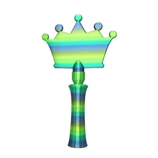 

Retractable Magical Fairy Wand Credit Card Holder 3D Printed Tap to Pay Wand Wizard-Themed Contactless Payment Card Holder S