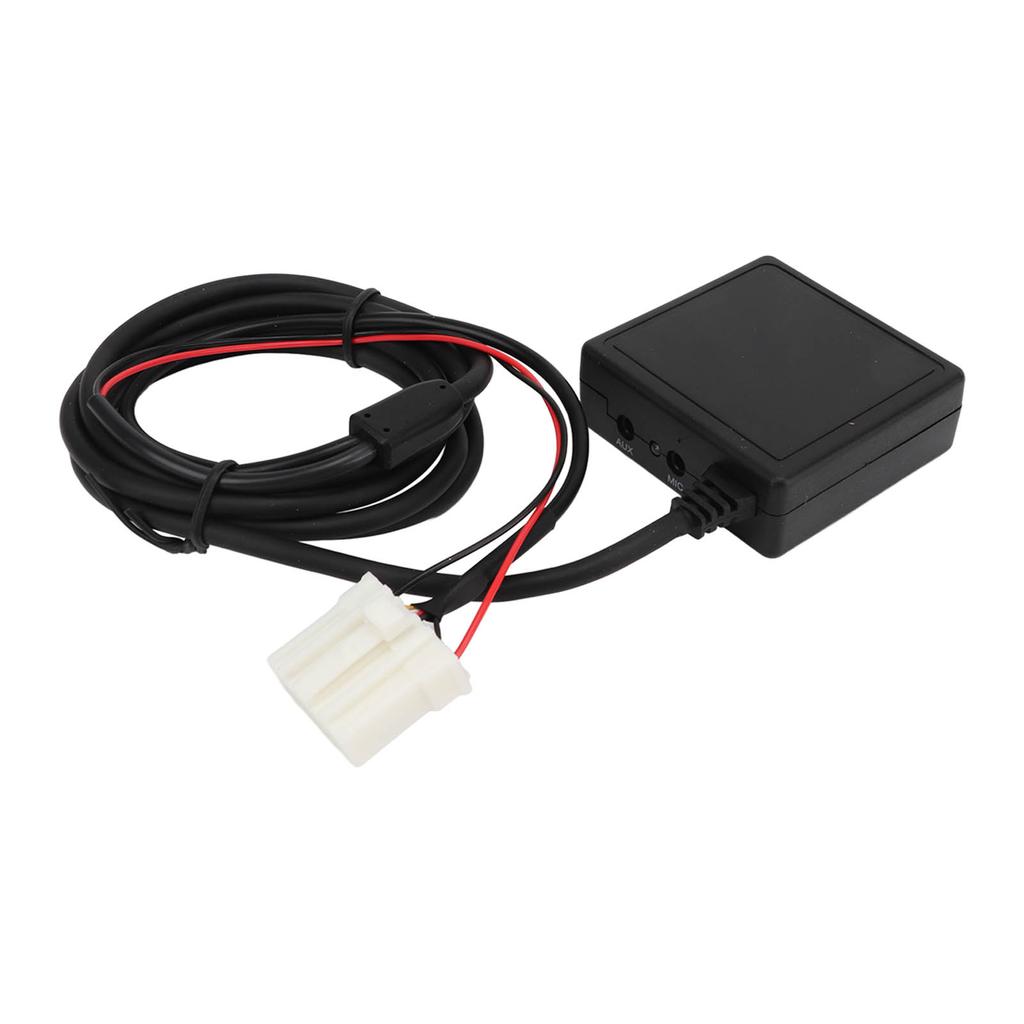 Car Bluetooth Adapter Portable Aux Input Hands Free Calls Noise Reduction Replacement for Mazda 3 6