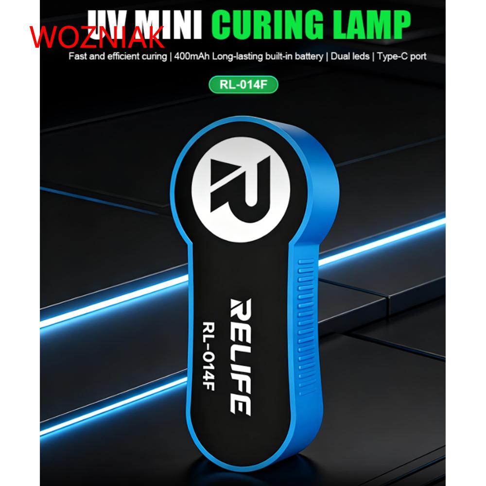 RELIFE RL-014F UV Mini Curing Lamp Fast and Efficient Curing Green Oil Shadowless Adhesive Built in 400mAh Battery Repair Tool