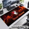 Custom Name Text Mouse Pad Bournemouth Football Personalized Desk Pad For Work And Gaming
