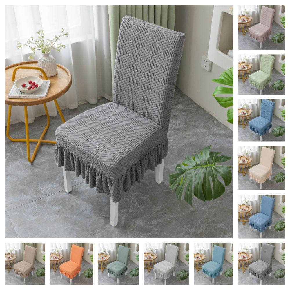 Washable Chair Cover Thickened Stool Slipcover Useful Seat Cover Universal