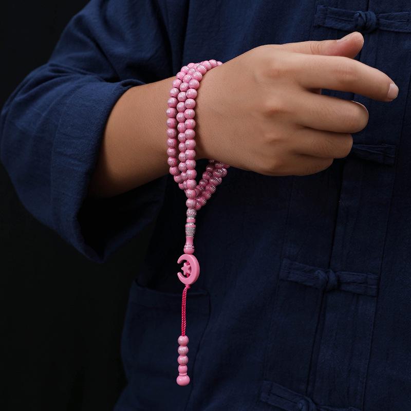 99-Perlen Imitation Holz Gebetsperlen Armband: Nahöstlicher Stil