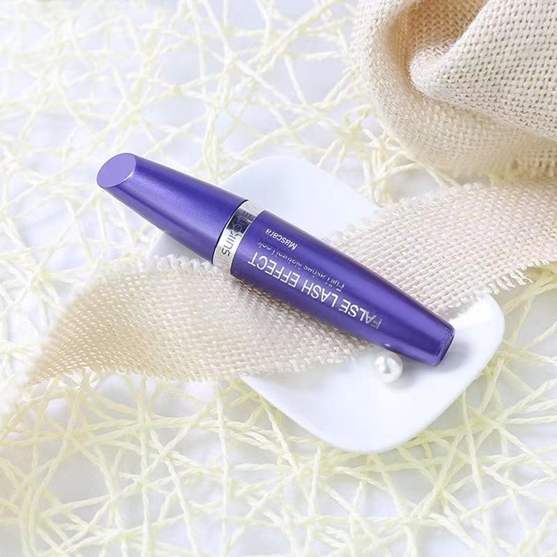 Set di crema mascara allungante 4D Fibra allungante mascara nera per occhi impermeabile per studentessa studentessa di bellezza femminile