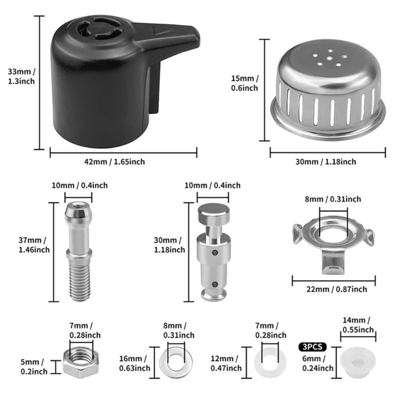 Supape de Eliberare a Aburului Supape cu Flotor Supape cu Flotor Convenabile Garnitură Piesă pentru Oală sub Presiune pentru Instant 3/5/6QT Oală sub Presiune