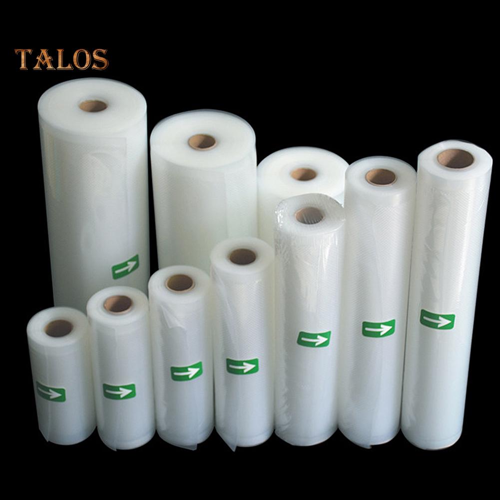 TK Transparent Vacuum Sealer Food Fruit Vegetable Fresh Keeping Bag Roll Pouch