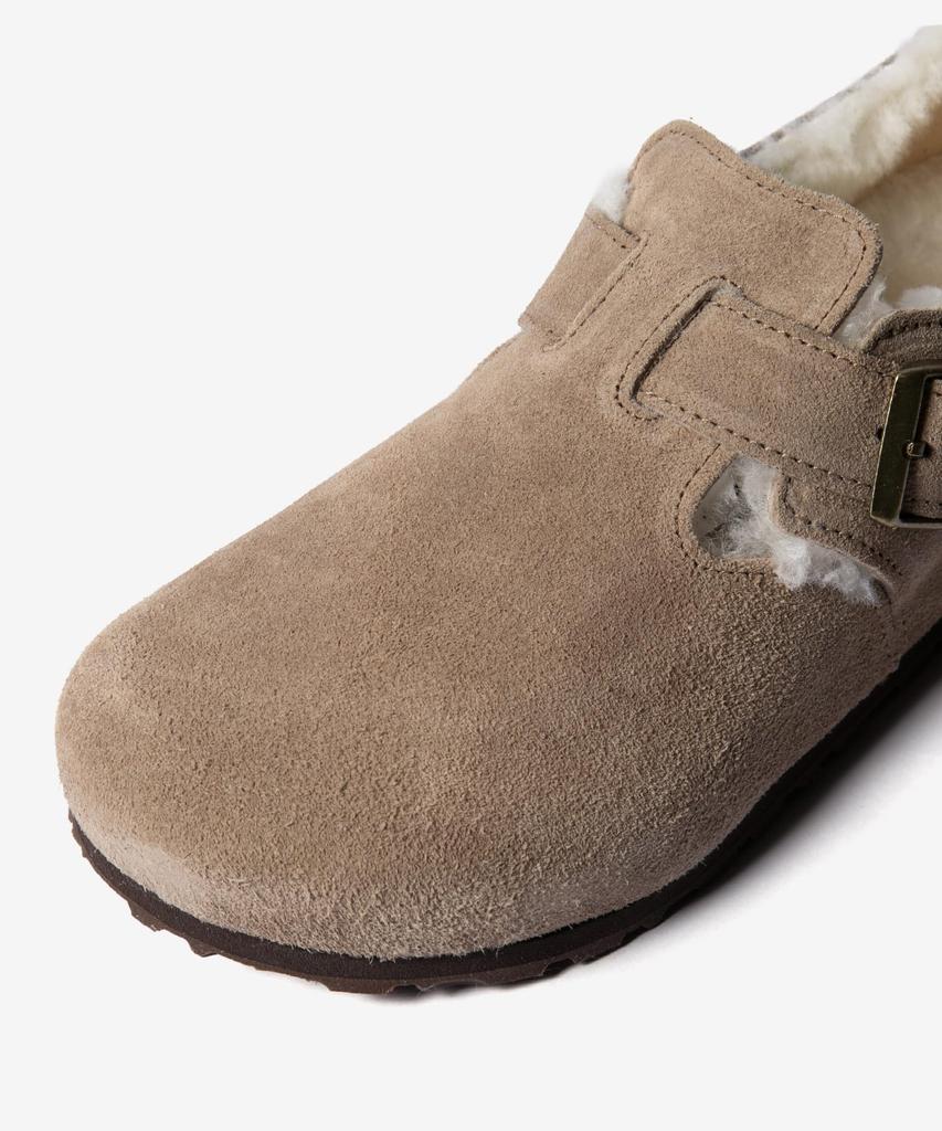 Birkenstock Comfort Sandals 1028470 London Shearling Taupe