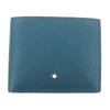 Pristine Bifold Wallet Salt Real Green System Leather Mens Used