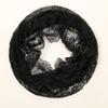 White Black Women Lace Ring Scarf New Solid Hollow-Out Scarves Soft Female Shawl Foulard Wedding Wrap Shawls Korean Style