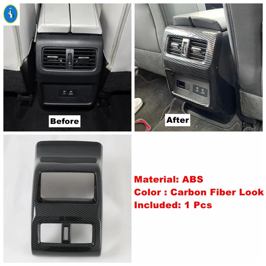 For Nissan X-Trail X Trail / Rogue T33  - 2025 Carbon Fiber Car Window Glass Lift / Gear Shift Box Cover Trim Accessories