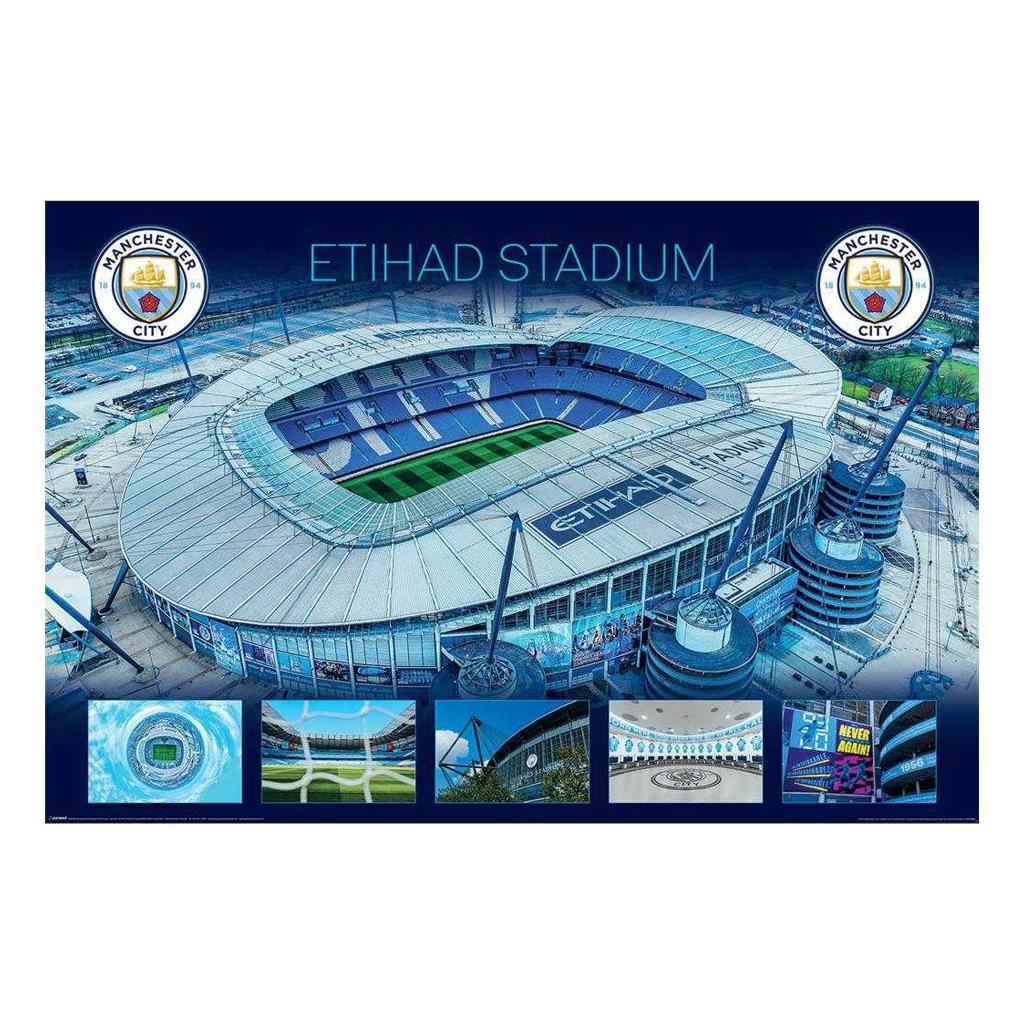 Manchester City FC Etihad Stadium Maxi Poster