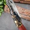 Heavy Kitchen Knives Meat Cleaver Chop Vegetables Butcher Boning Knife Wood Handle Stainless Steel Hand Forged Blade Chef Knife