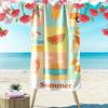 Summer Vibes Beach Towel Beach Towel Quick-drying for Travel Outdoor Sports Jogging Beach and Swimming