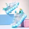 Kinder Leuchtende Sneaker Aufladen und Zerlegen Vier Räder LED Kinder Leuchtende Sneaker Junge Leuchtende Sneaker