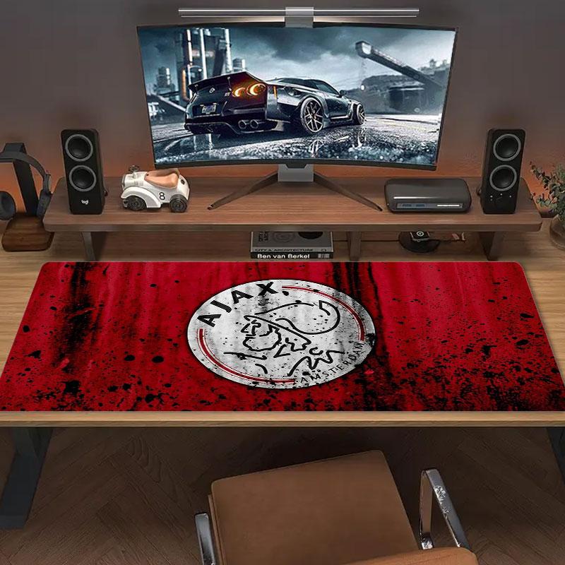 AFC Ajax Large Size Mouse Pad Large Gaming Table Cushion Non-slip Laptop Tablet Big Mousepad XXL Mat Mini PC Playmat With Lock Edge