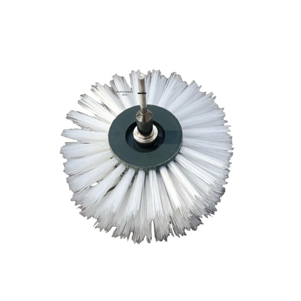 Cleaning Wheel Horsehair Brush Polishing Brush Easy Installation
