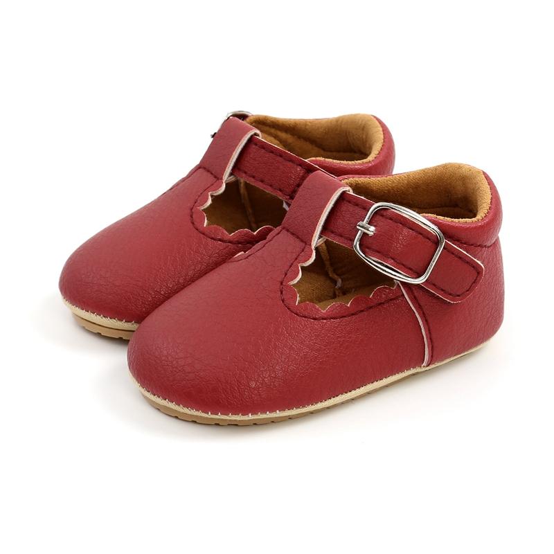 Babymädchen Schuhe mit weicher Gummisohle Kinderschuhe