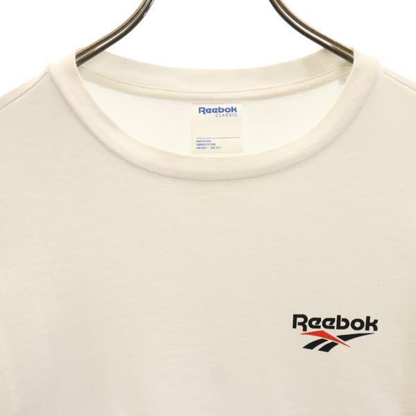 Reebok HAVE A GOOD TIME Long sleeve T-shirt S White system Ron T Men's Used