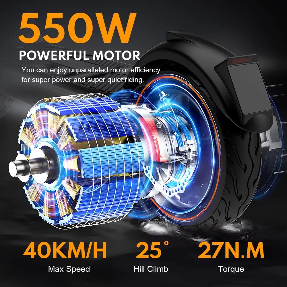 HX X9 Mocna Hulajnoga Elektryczna dla Dorosłych 500W 36V 15.6AH Wyjmowana Bateria Escooter Hamulec Tarczowy Elektryczna Hulajnoga