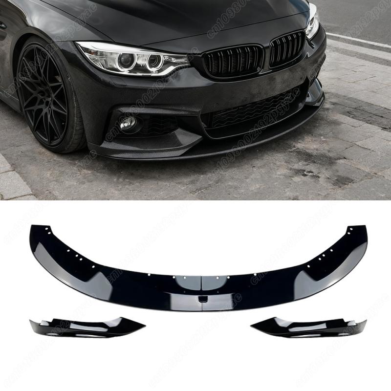 Per BMW Serie 4 F32 F33 F36 M-Sport 2014 2015 2016 2017 2018 2019 2020 Sottoparaurti Anteriore Lip Splitter Spoiler Diffusore Kit Carrozzeria Esterna
