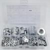 580-Piece Stainless Steel Flat Washer Set M2-M12, Anti-Slip