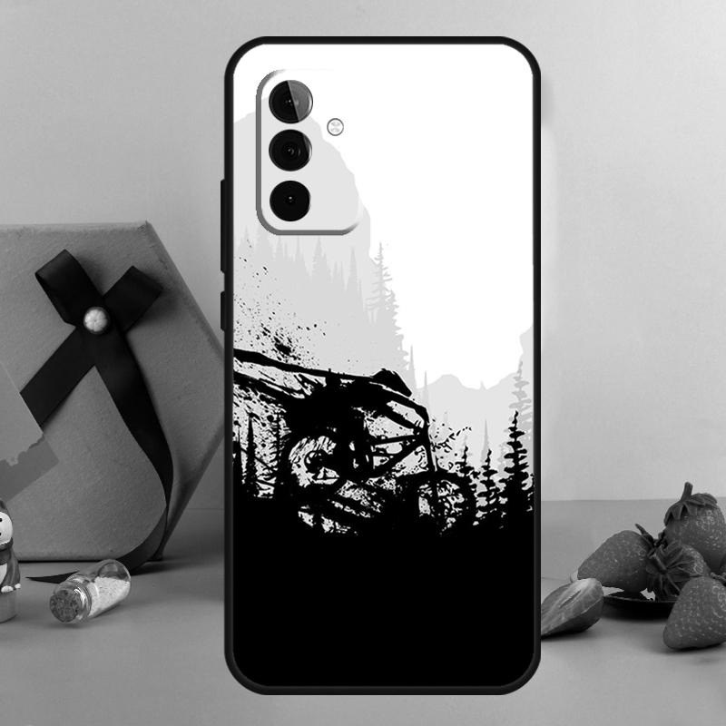 MTB Mountain Bike Cycling Bicycle Case For Samsung Galaxy A13 A23 A33 A53 A73 A14 A24 A34 A54 A72 A52 A32 A12 A51 A71 A15 A25